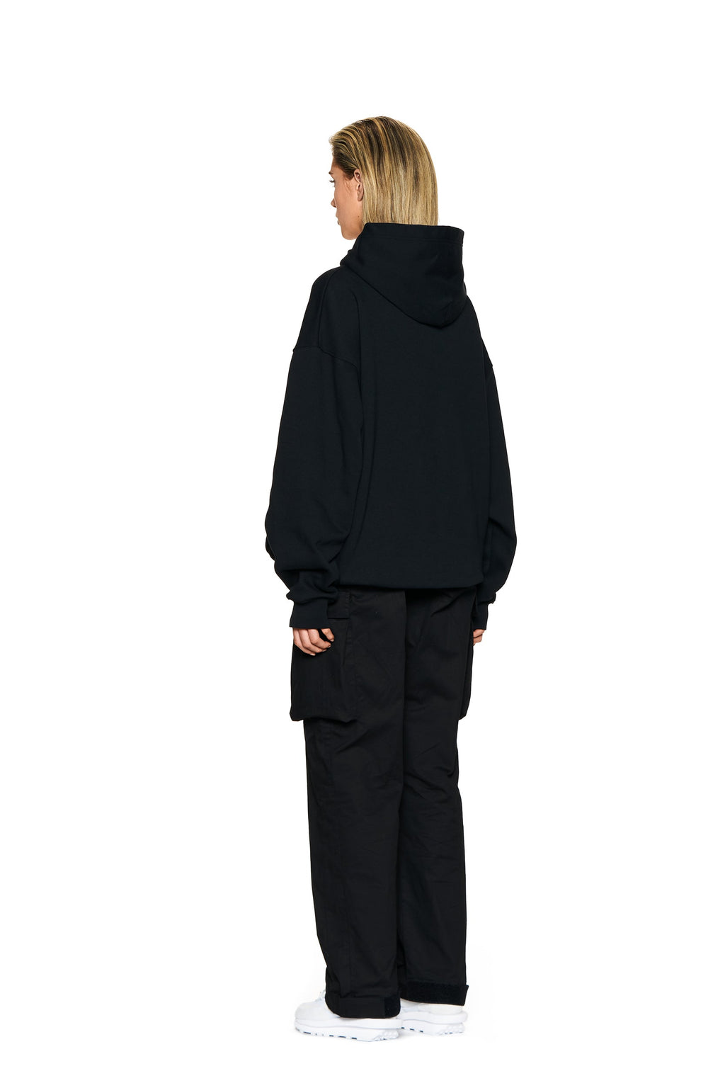 FUCK LOVE HOODIE SCHWARZ