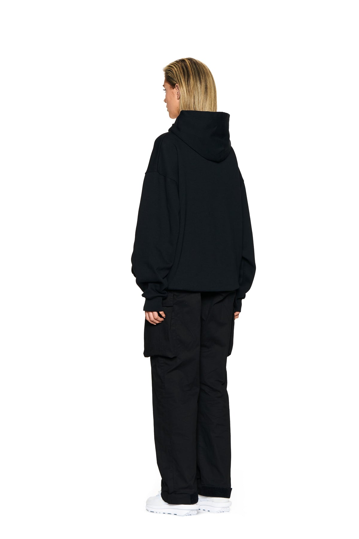 FUCK LOVE HOODIE SCHWARZ