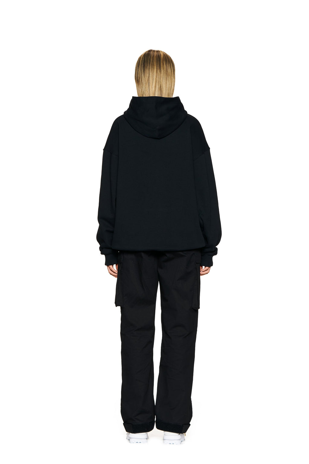 FUCK LOVE HOODIE SCHWARZ