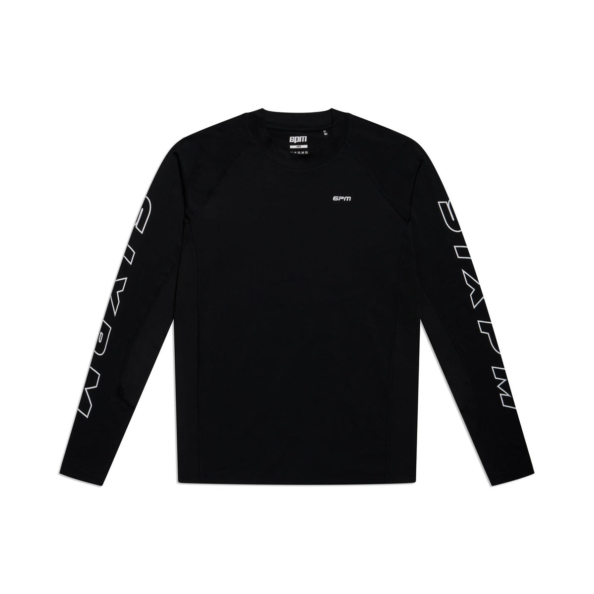 6PM SPORTS LONGSLEEVE SCHWARZ