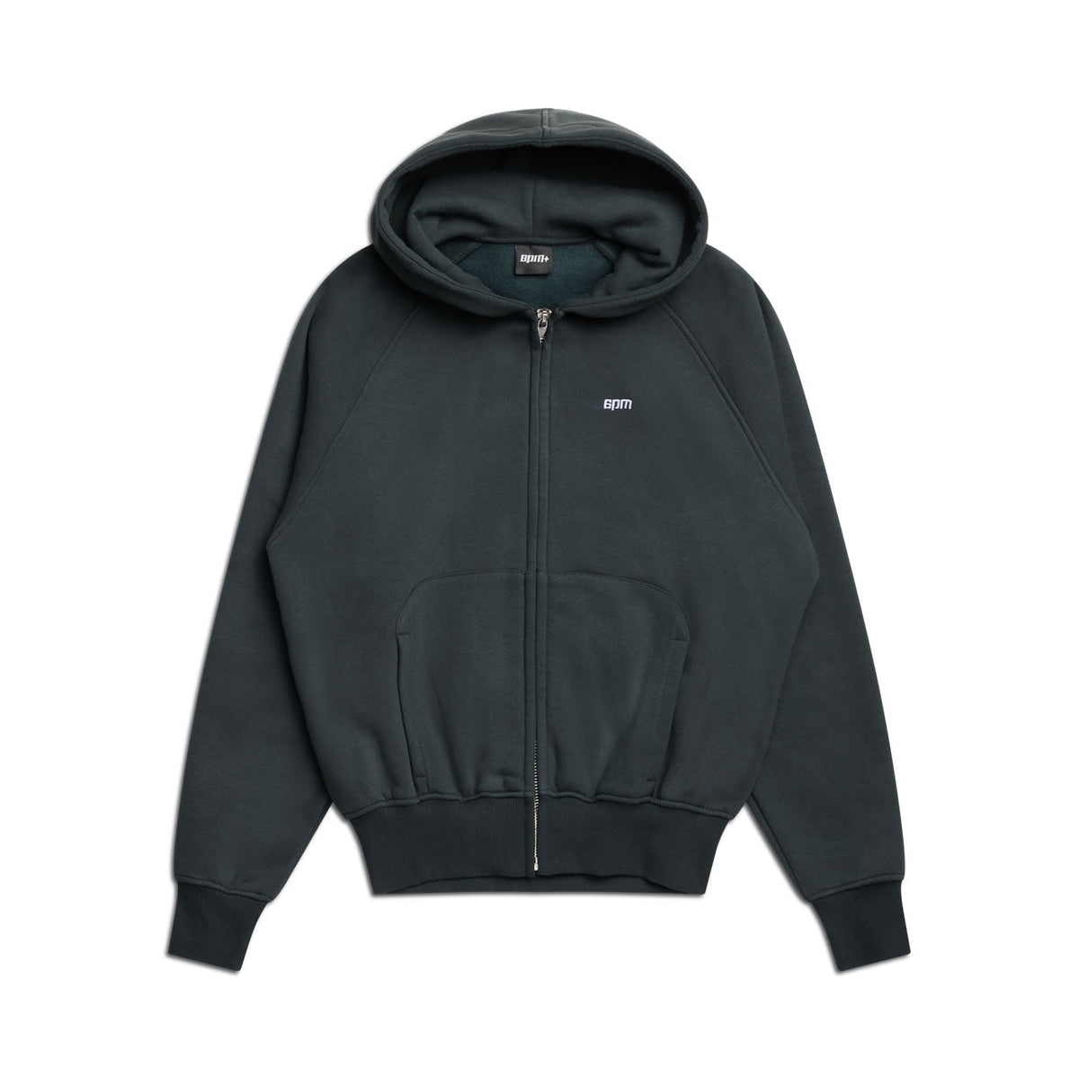 ZIP HOODIE DARK EMERALD