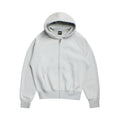 ZIP-HOODIE RAUCHGRAU