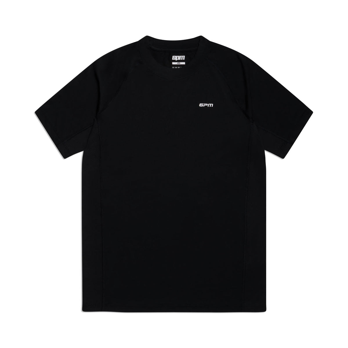 6PM SPORT-T-SHIRT SCHWARZ