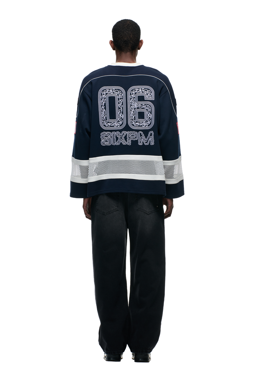 HOCKEY-TRIKOT-ORNAMENT MITTERNACHTSBLAU