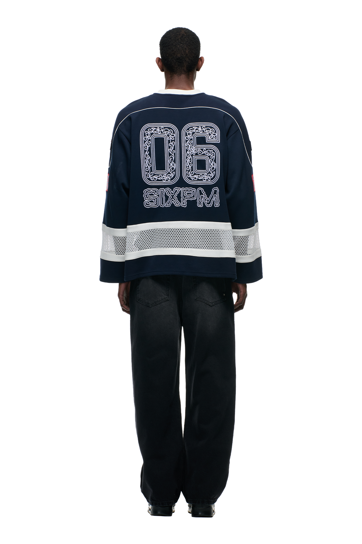 HOCKEY-TRIKOT-ORNAMENT MITTERNACHTSBLAU