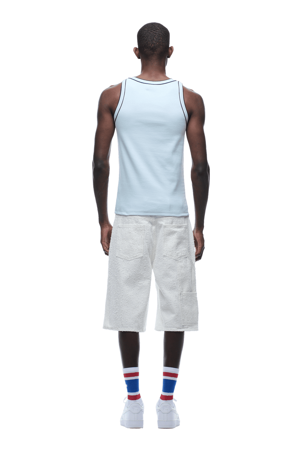 TANKTOP BABYBLAU/WEISS