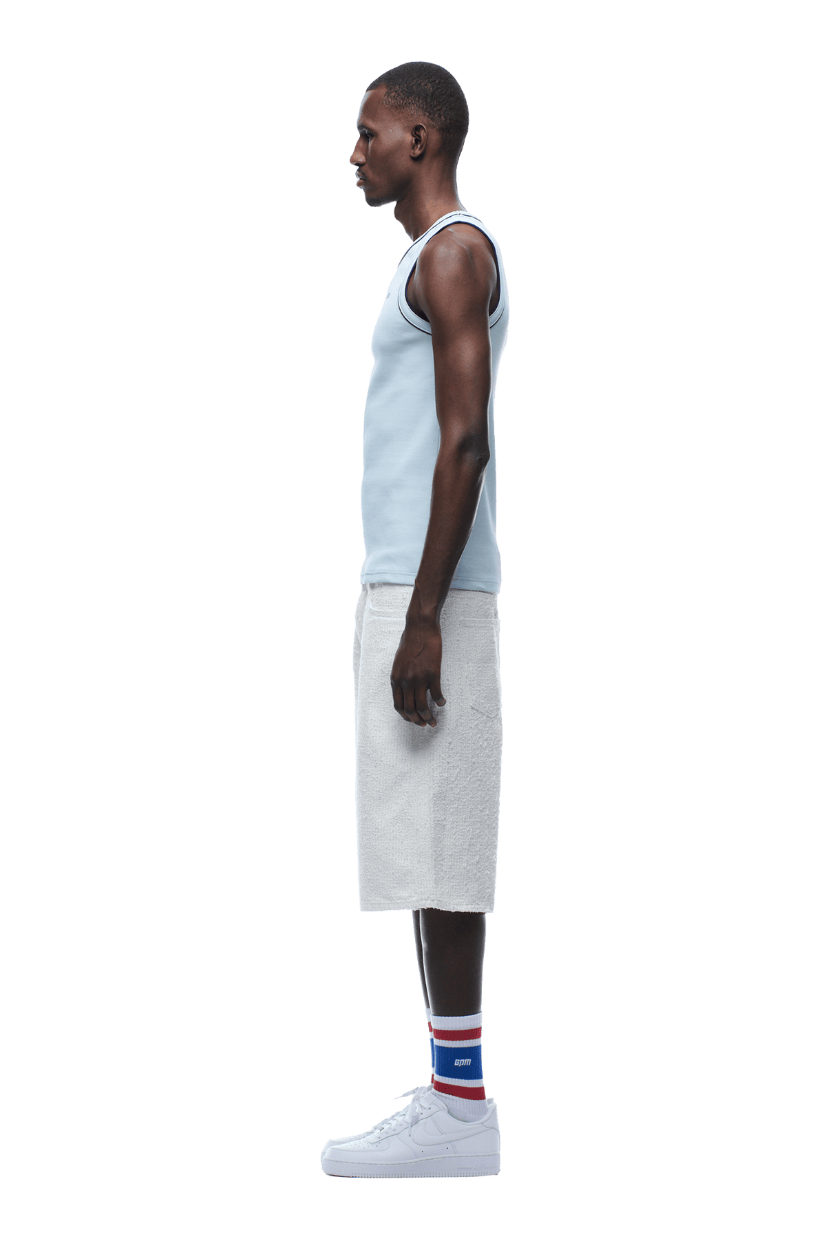 TANKTOP BABYBLAU/WEISS