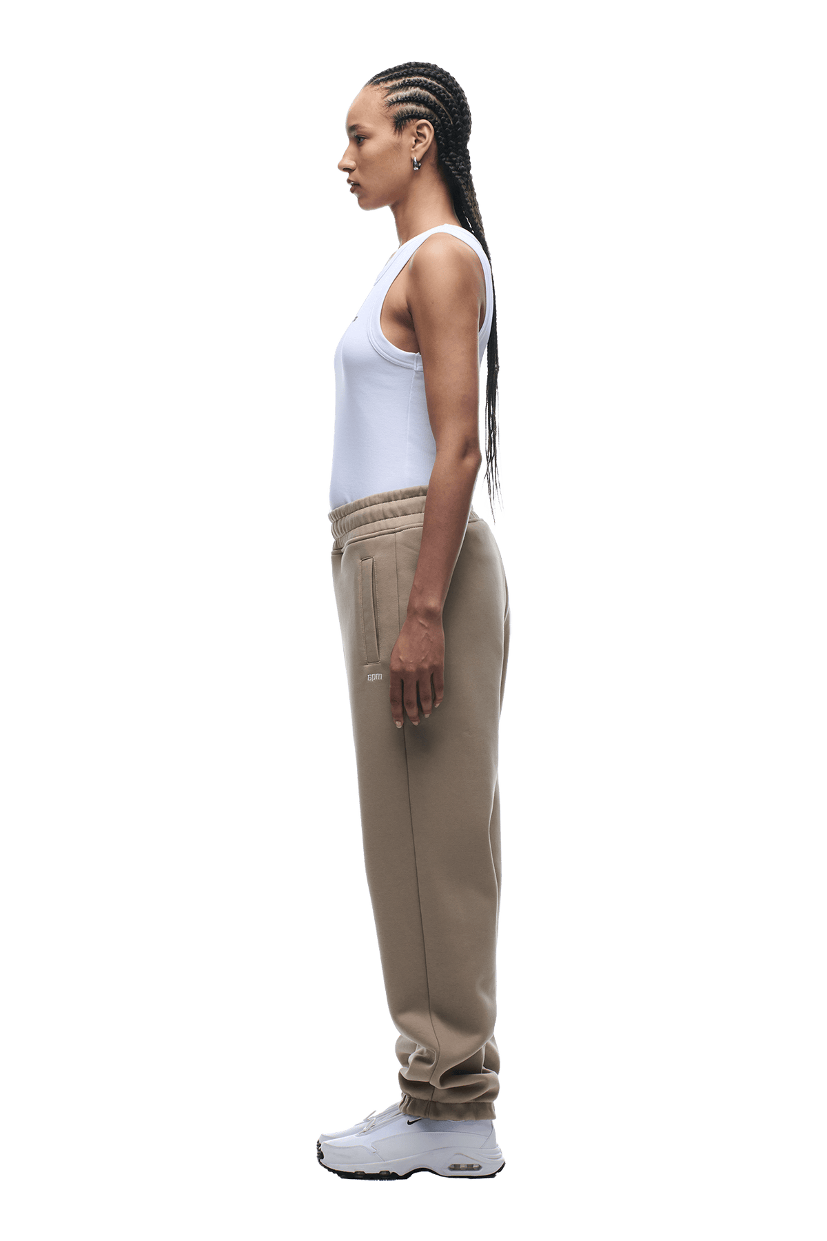 JOGGER MIT BÜNDCHEN MOKKA CREME
