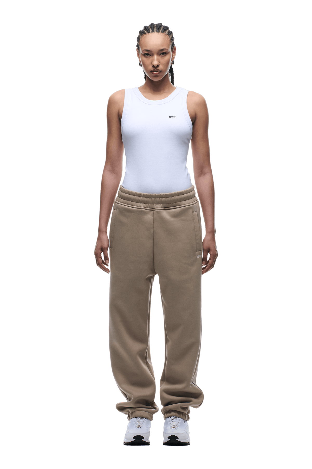 JOGGER MIT BÜNDCHEN MOKKA CREME
