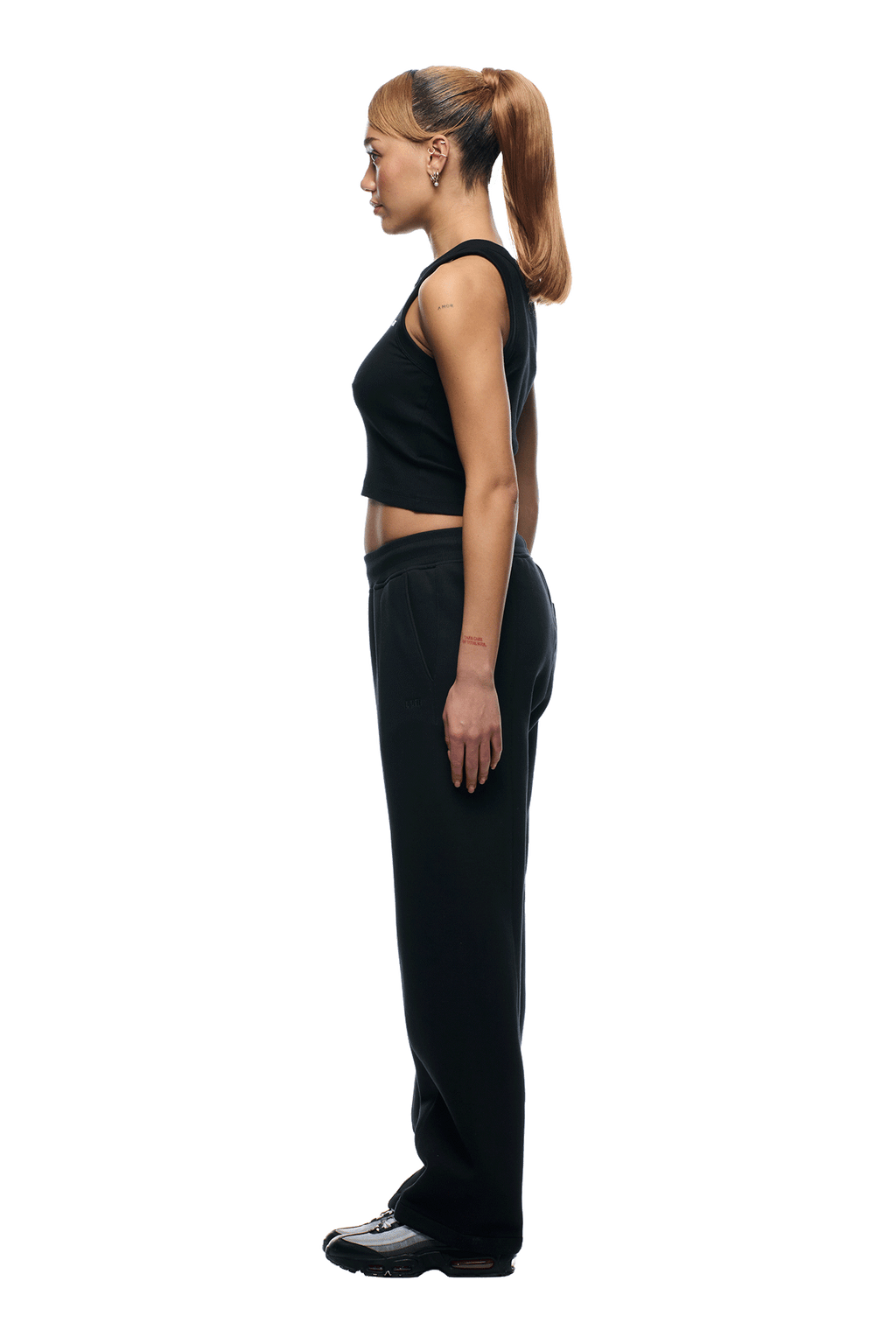 6PM+ SLIM FIT JOGGER FADED BLACK
