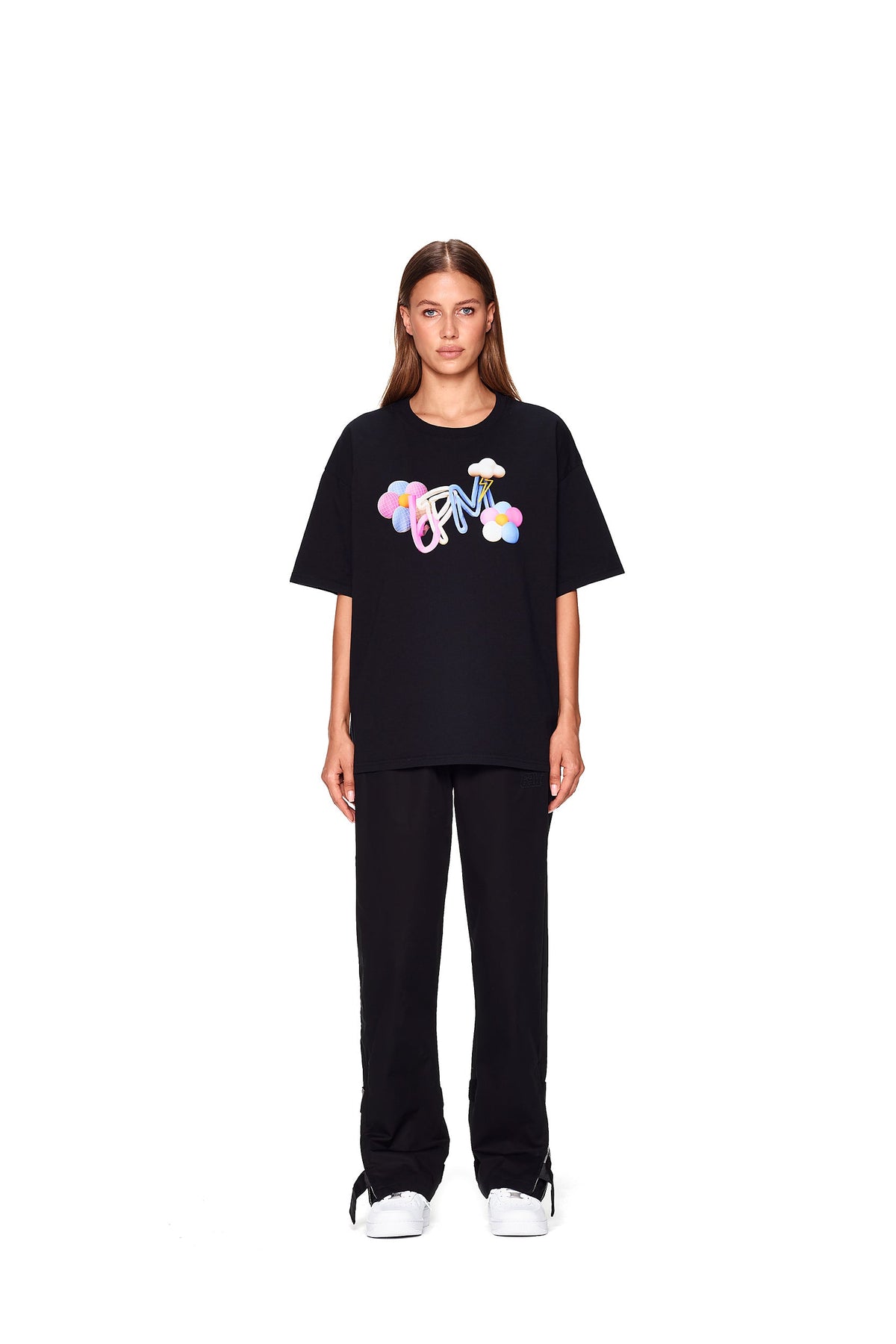 BLOOM T-SHIRT SCHWARZ