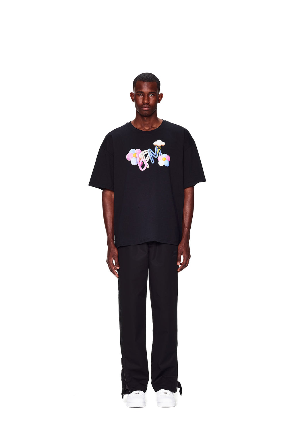 BLOOM T-SHIRT SCHWARZ