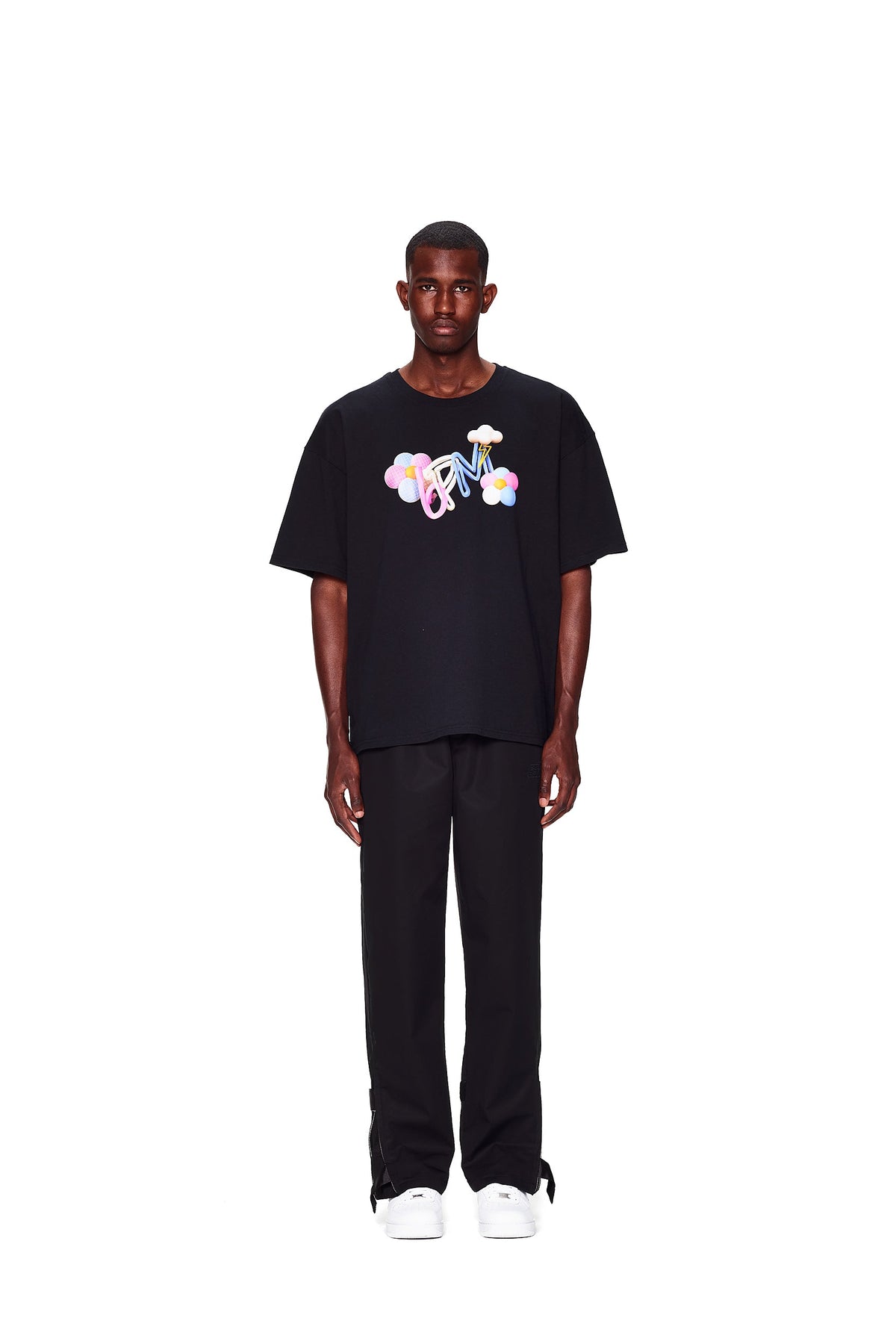 BLOOM T-SHIRT SCHWARZ