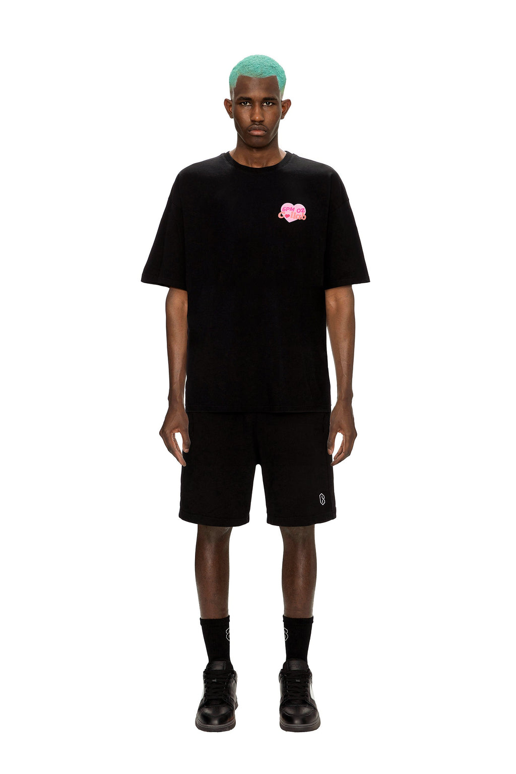 COLLAB T-SHIRT SCHWARZ