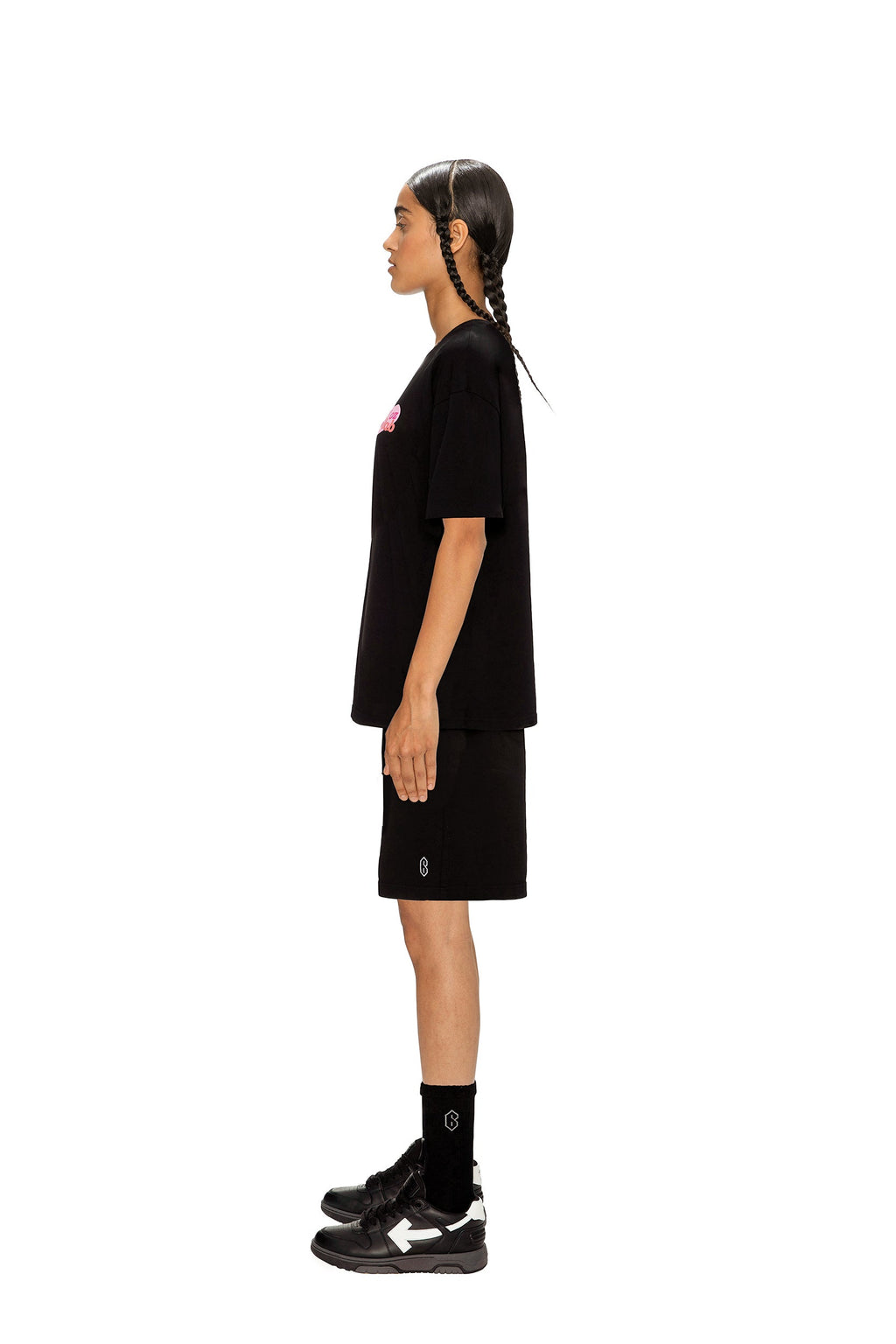 COLLAB T-SHIRT SCHWARZ