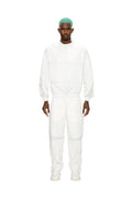 TRACK PANTS WHITE
