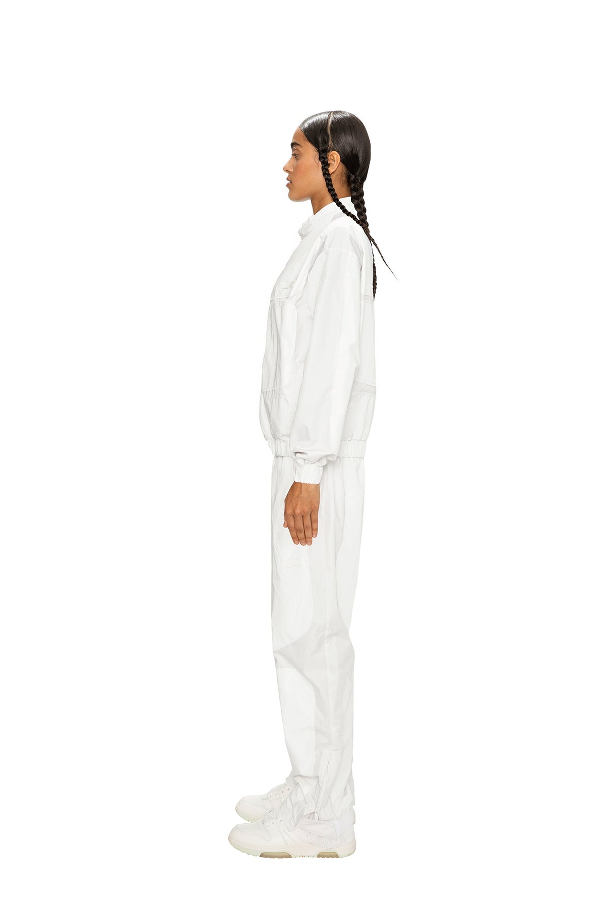 TRACK PANTS WHITE