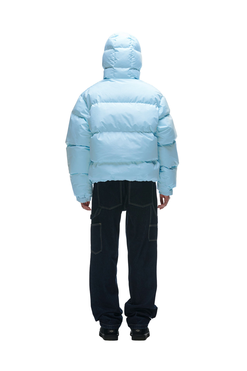 PUFFER JACKET ICE BLUE