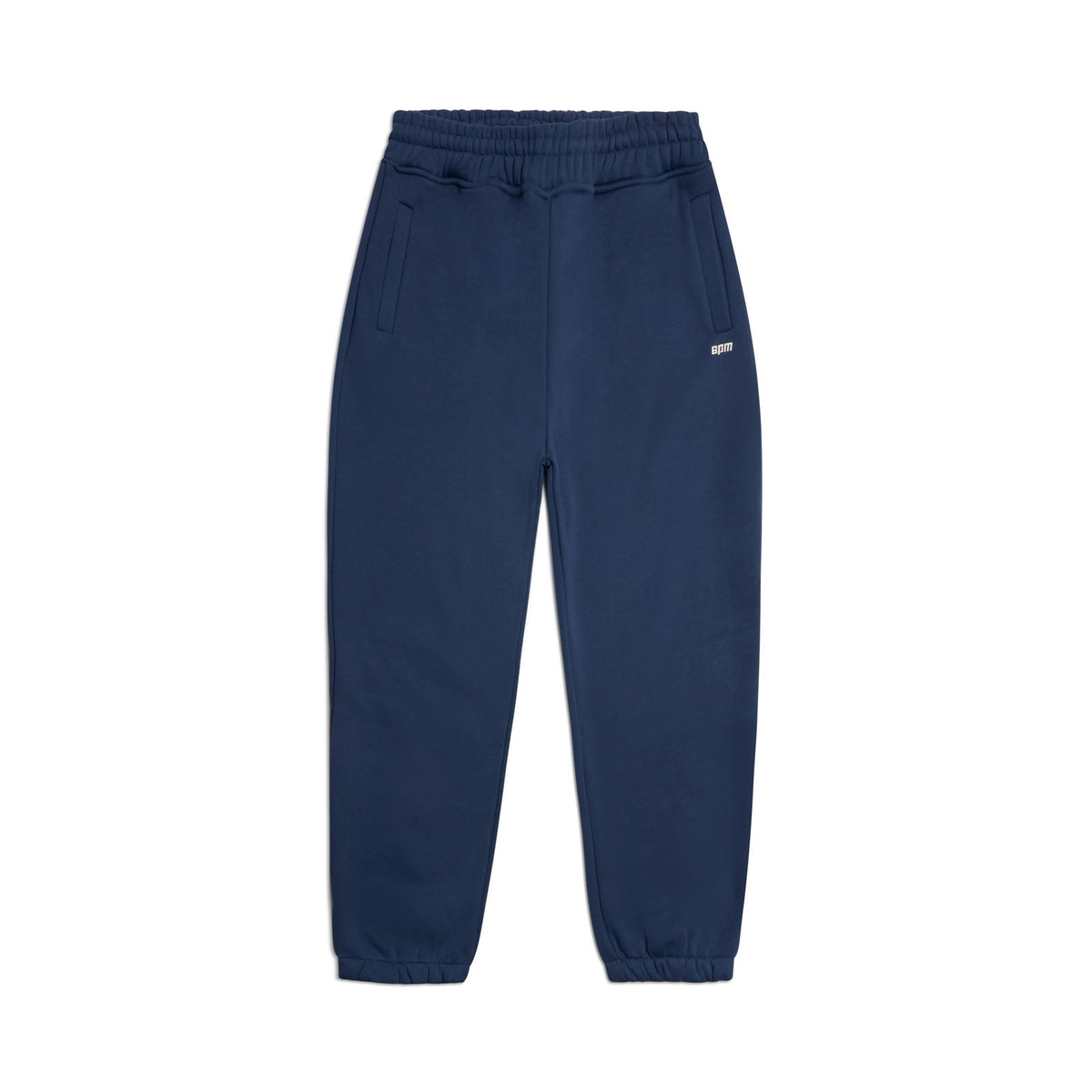 JOGGINGHOSE MIT BÜNDCHEN MARINEBLAU