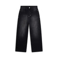 6PM+ X-TRA WIDE DENIM BLACK WASH