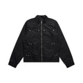 SCHLANKE NYLONJACKE SCHWARZ