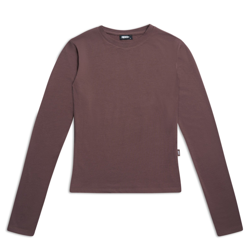 WMNS LONGSLEEVE STONE BROWN