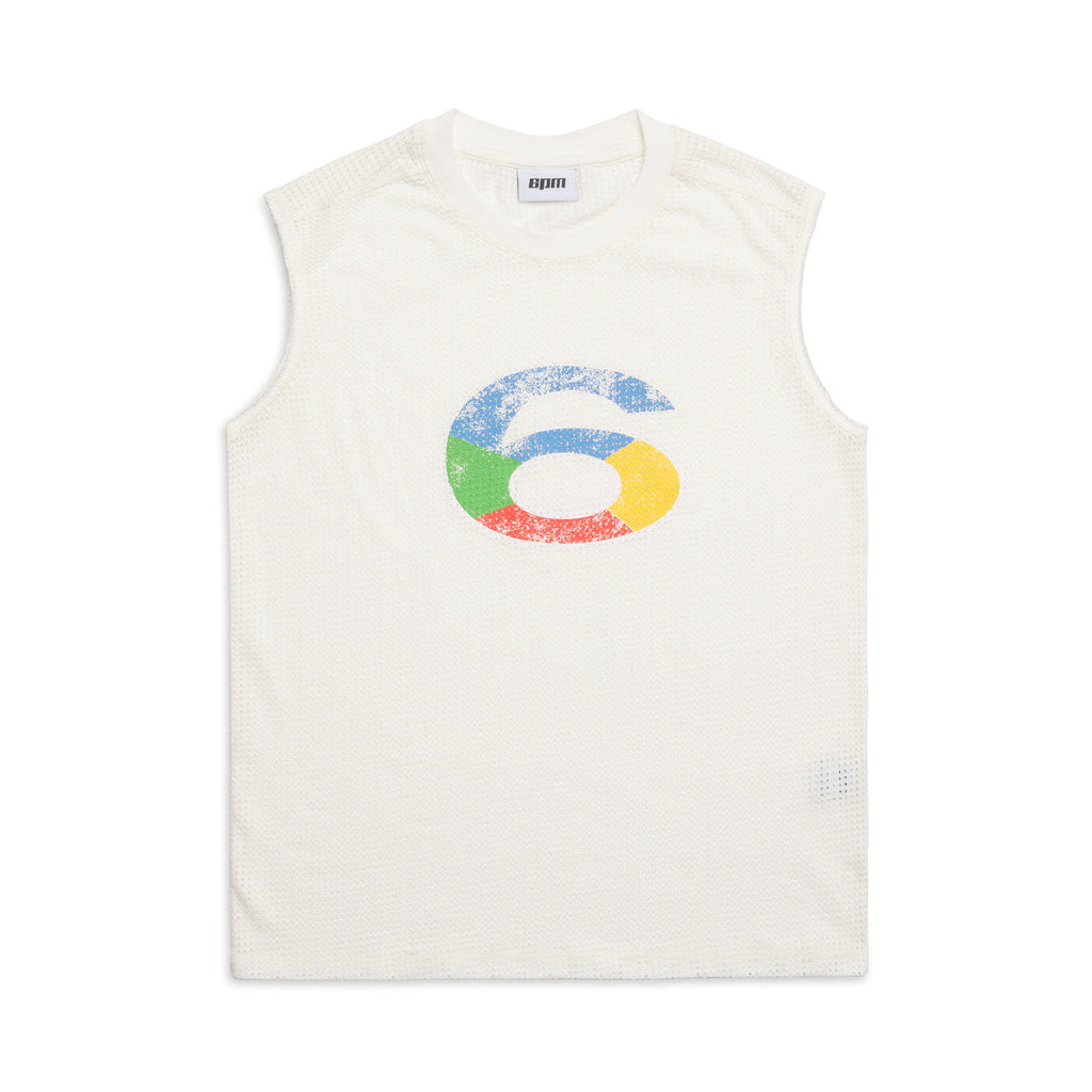 SNOOGLE MUSCLE-SHIRT KOKOSNUSSWEISS