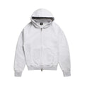 LIL CALM ZIP-HOODIE HELLGRAU MELIERT