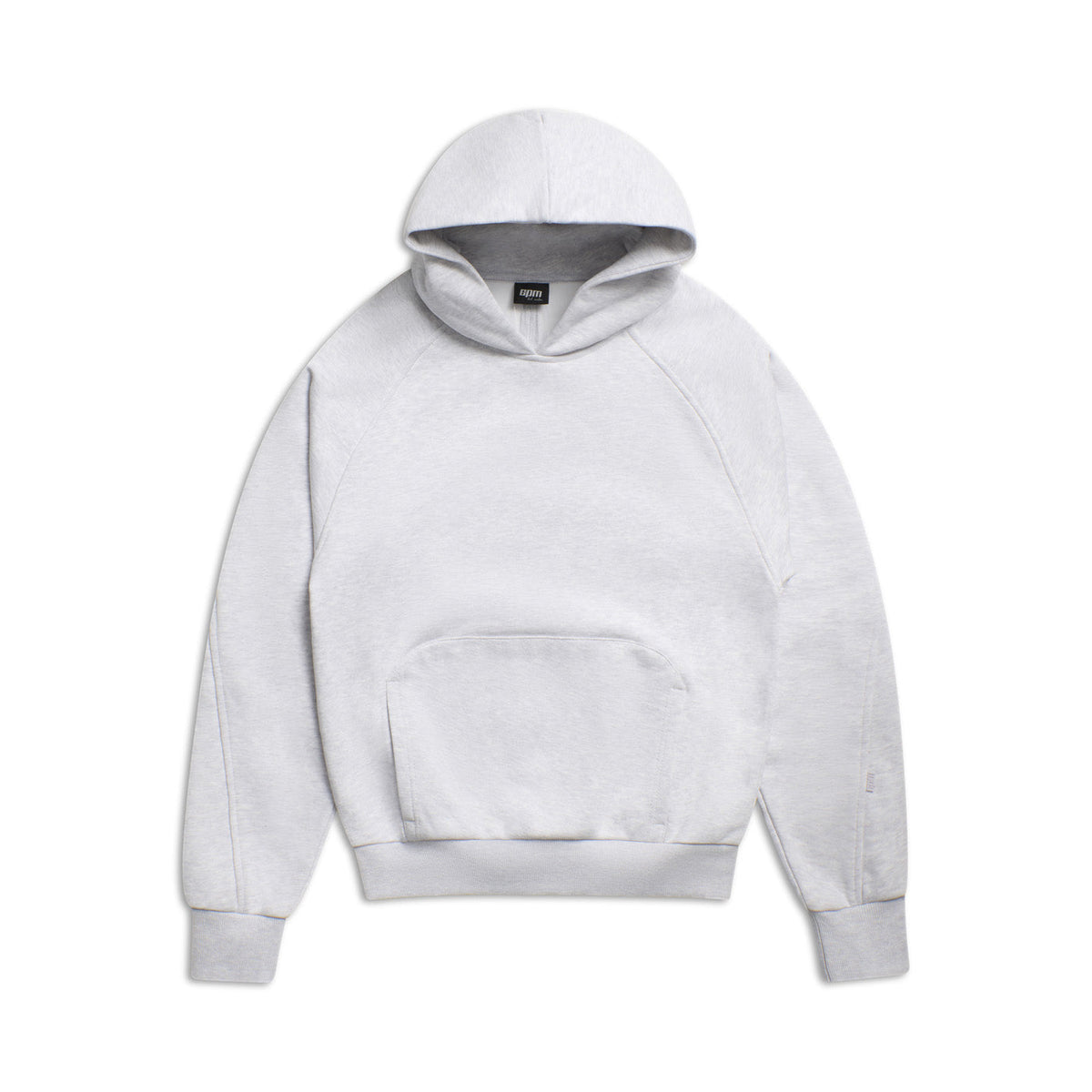 LIL CALM HOODIE HELLGRAU MELIERT