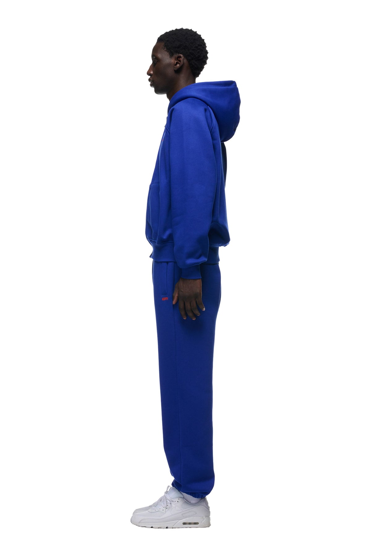 ZIP HOODIE LAPIS BLUE