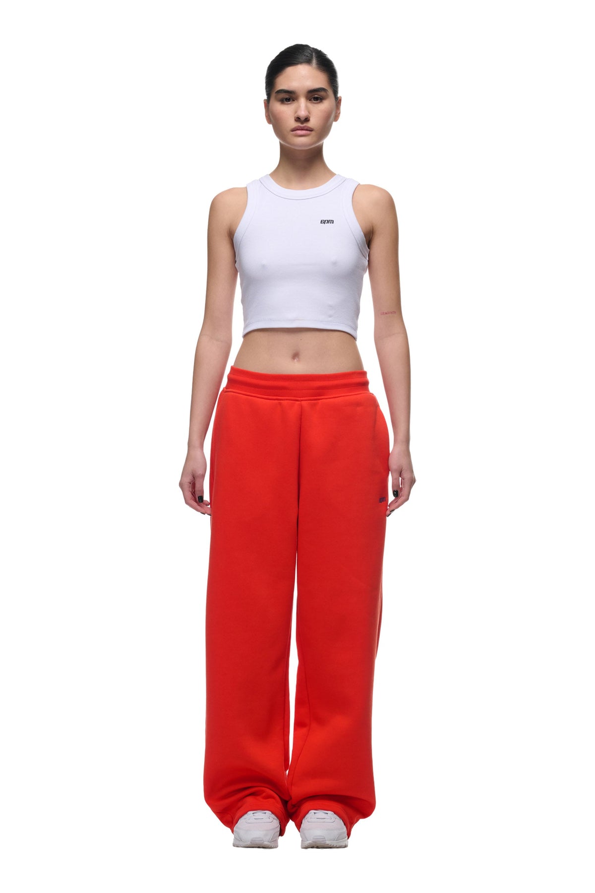 OFFENE JOGGINGHOSE GRAPEFRUIT