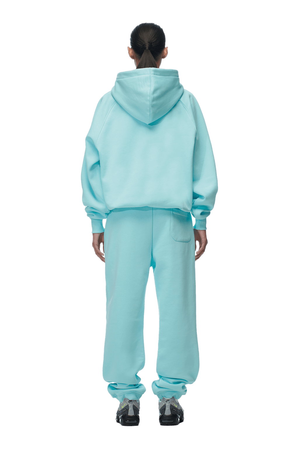 ZIP HOODIE TURQUOISE