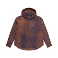 KAPUZENHEMD BLAU/ORANGE/SCHWARZ
