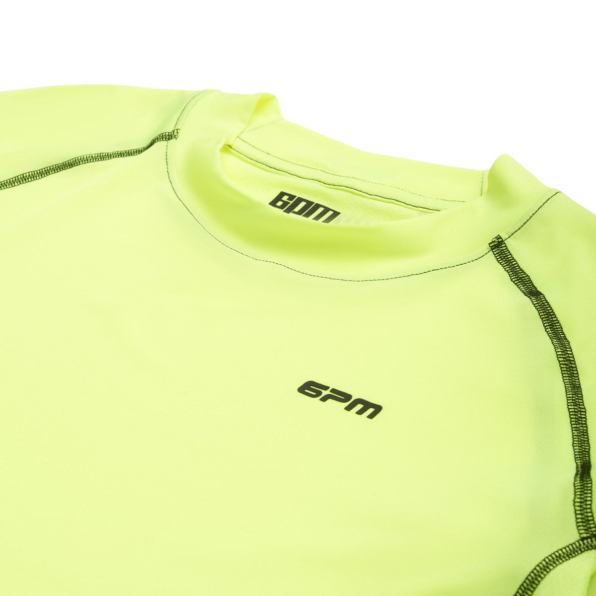 6PM SPORTS-LONGSLEEVE NEONGELB