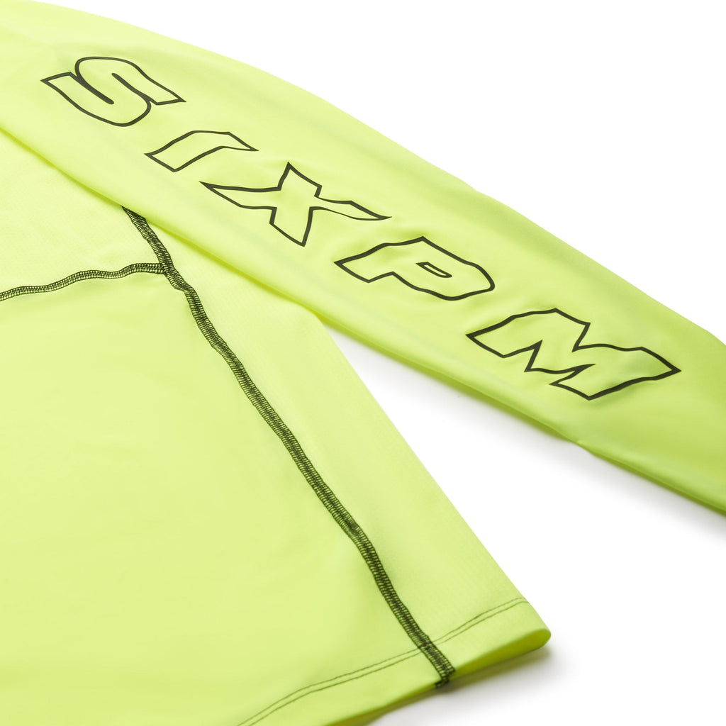 6PM SPORTS LONGSLEEVE NEON YELLOW