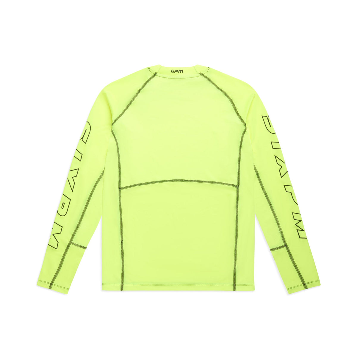 6PM SPORTS-LONGSLEEVE NEONGELB