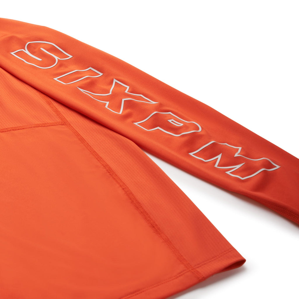6PM SPORTS LONGSLEEVE SONNENSTEINROT