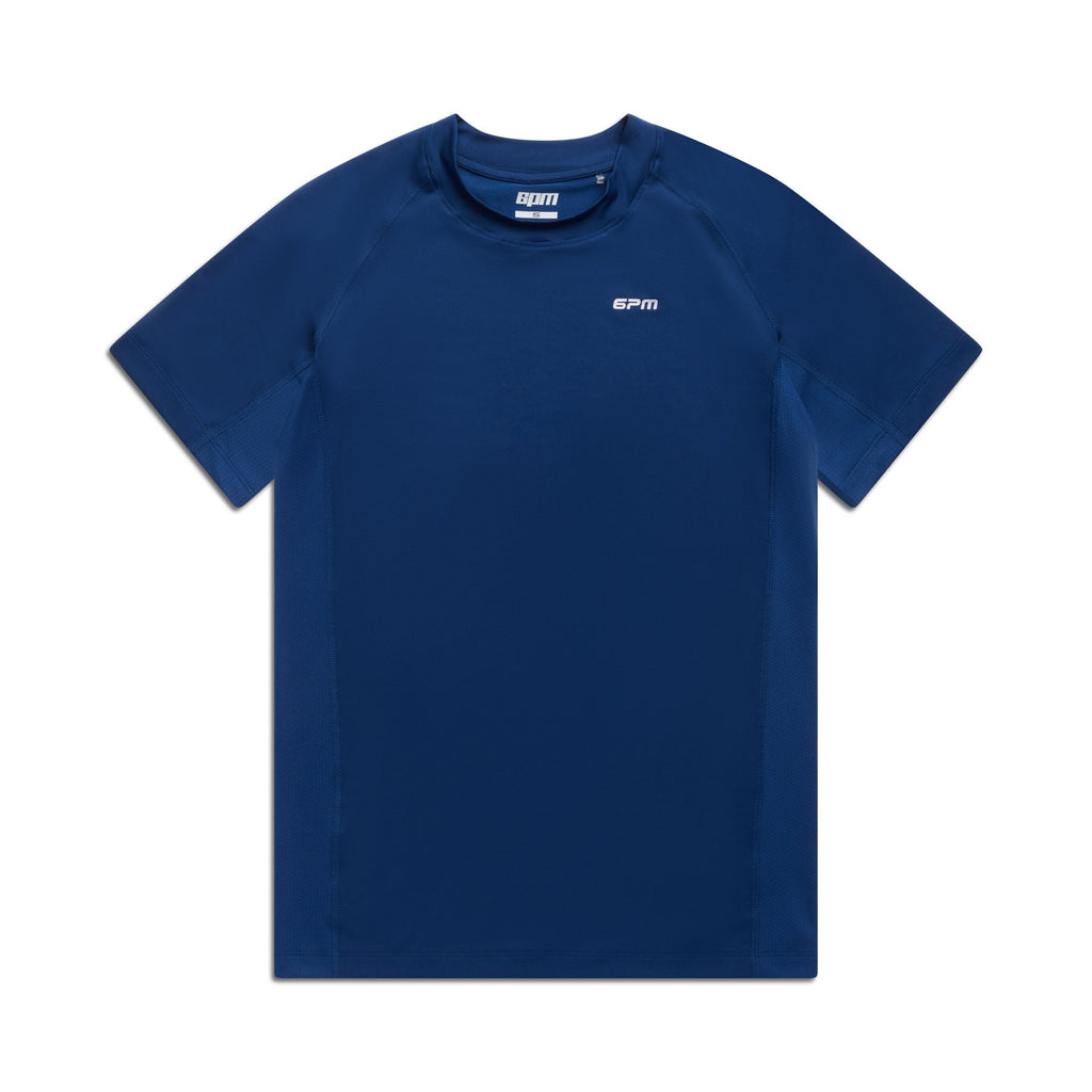 6PM SPORTS-T-SHIRT DEEP SEA BLUE