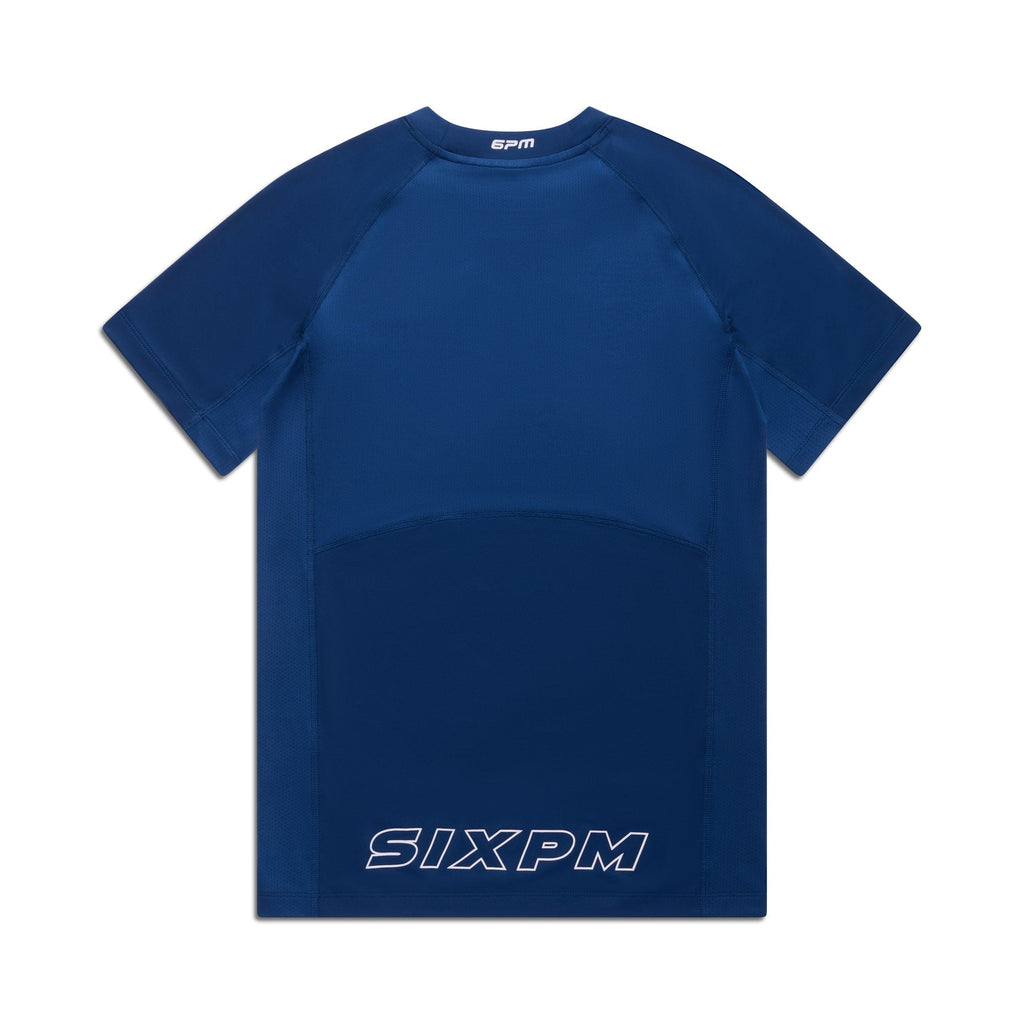 6PM SPORTS-T-SHIRT DEEP SEA BLUE