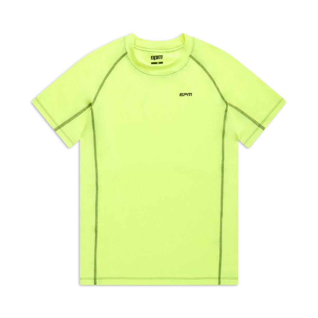 6PM SPORTS T-SHIRT NEON YELLOW