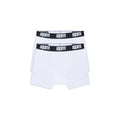 BOXERSHORTS WEISS/SCHWARZ (2ER-PACK)