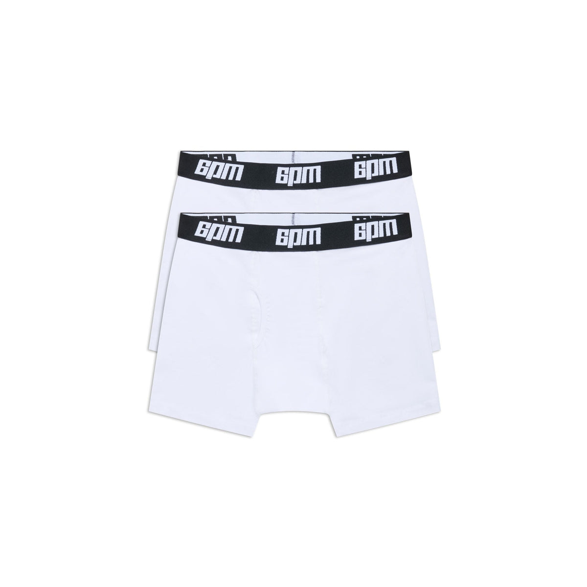 BOXERSHORTS WEISS/SCHWARZ (2ER-PACK)