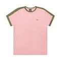 SLIM-FIT RINGER-T-SHIRT PINK