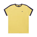 SLIM FIT RINGER-SHIRT GELB