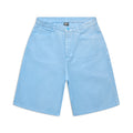 BESCHICHTETE JEANS-SHORTS HELLBLAU