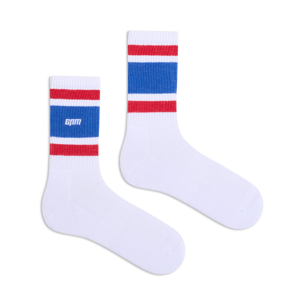 LOGO-TENNISSOCKEN WEISS
