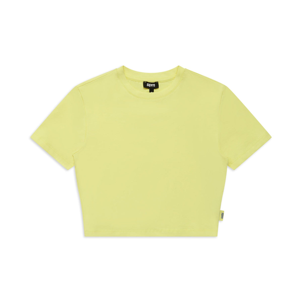 DAMEN CROPPED T-SHIRT BUTTERCREME
