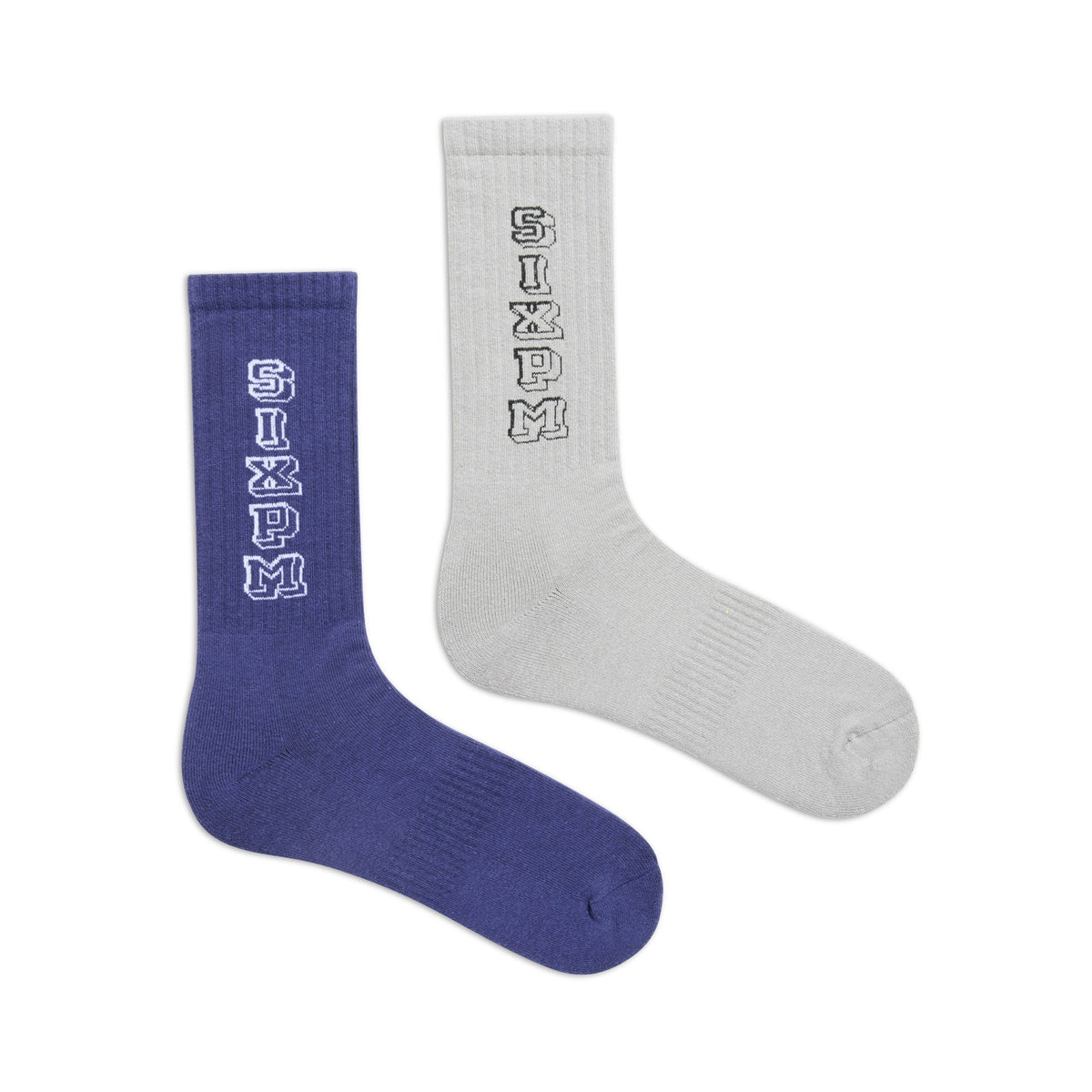COLLEGE-SOCKEN GRAU BLAU