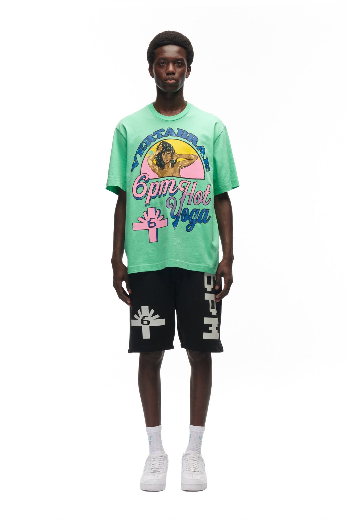 HOT YOGA T-SHIRT GREEN