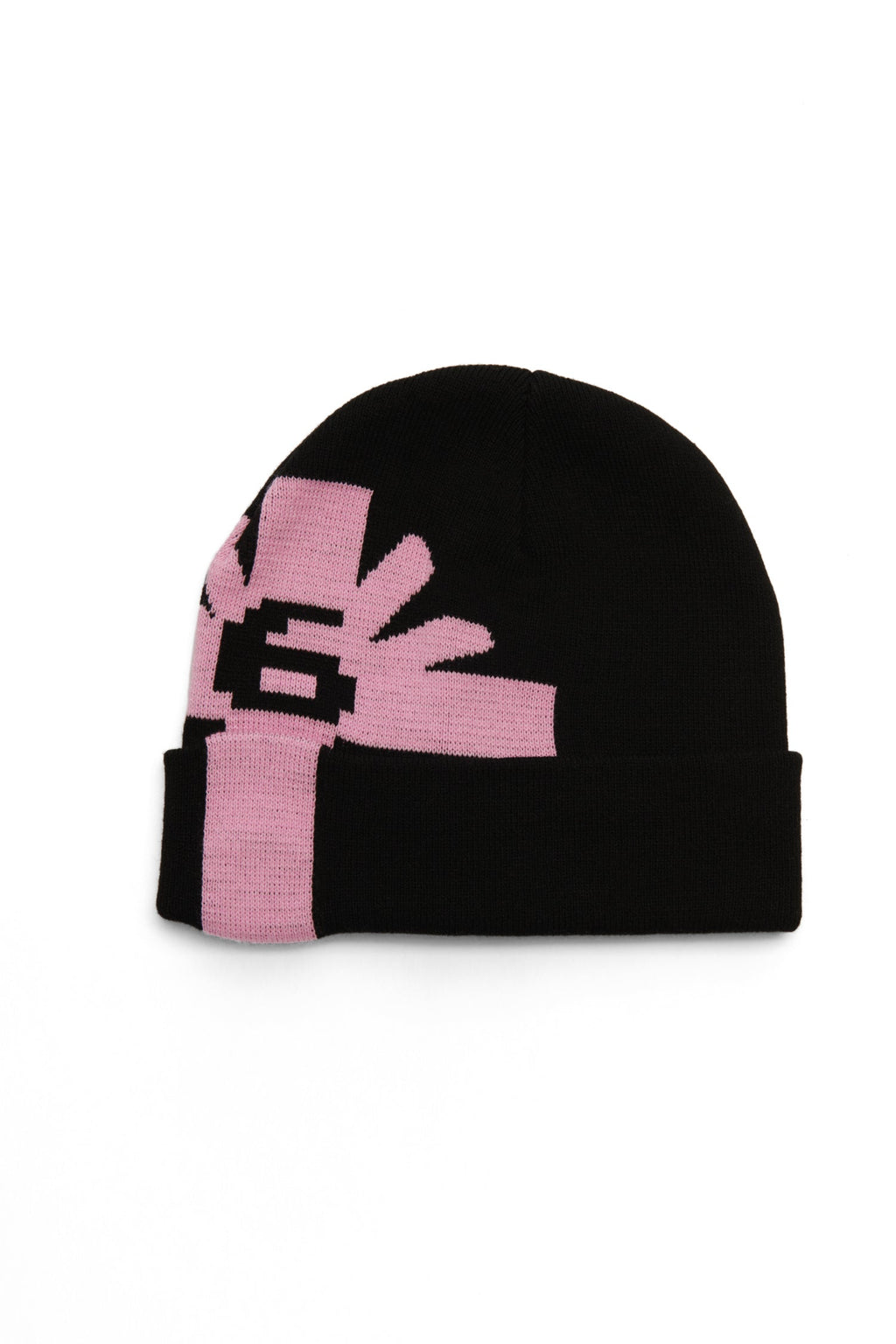 LOGO-BEANIE SCHWARZ